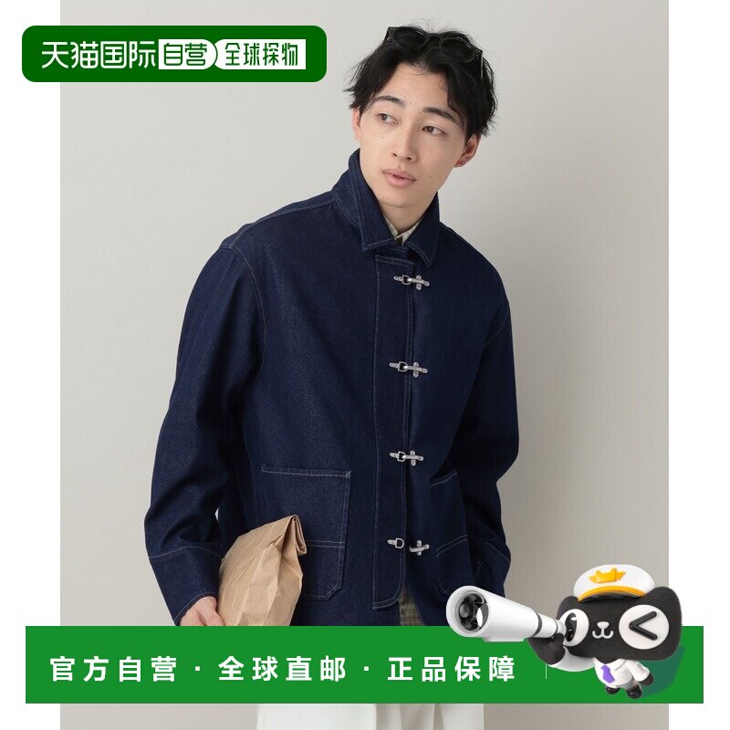 日本直邮RAGEBLUE男装火警员扣饰牛仔衬衫夹克 65【付后1h可退】