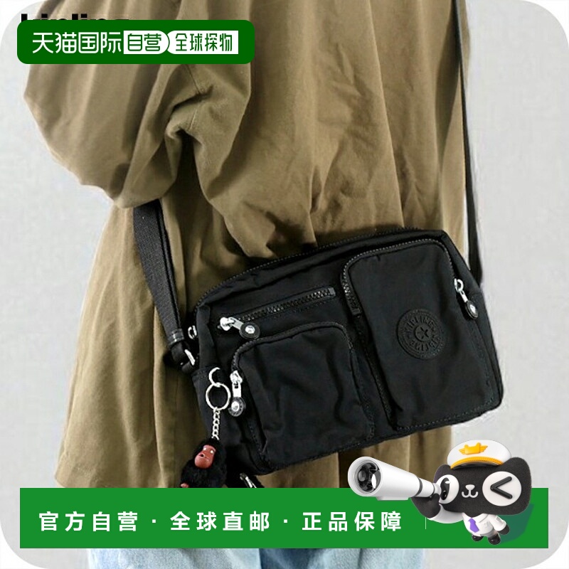 日本直邮Kipling KIA9Z80DH 黑色色调女士单肩包奢华时尚的斜挎包
