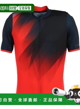 日本直邮SHIMANO 半袖拉链运动衫 [R205JSMSWE11MR] 红色 运动衫