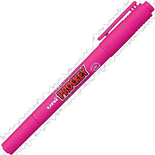 【日本直邮】Mitsubishi Pencil三菱铅笔 水笔细 紫红色10支