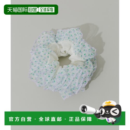 1h可退 日本直邮SMELLY 女装 小花柄空气感蓬松发圈 SMA62RF055