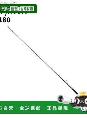 日本直邮鳄鱼技研船竿 KAIYU STYLE SH-180 银色