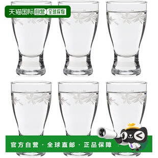 【日本直邮】东洋佐佐木 冷酒杯樱花图案75ml6件套日本制 09453-J