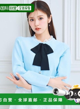 1h可退 日本直邮CELFORD 可拆卸蝴蝶结与彩色开衫针织