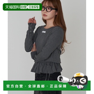 1h可退 日本直邮RAY CASSIN 女装 佩普拉姆长款T恤 RCN1061106A00