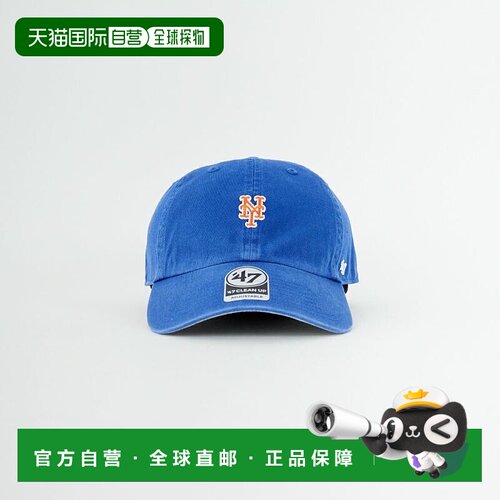 1h可退 日本直邮47Brand 男士 Adjustable Cap 纽约大都会队联名