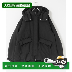 宽松版 女装 型 羽绒外套 1h可退 半拉链设计 日本直邮ELENDEEK