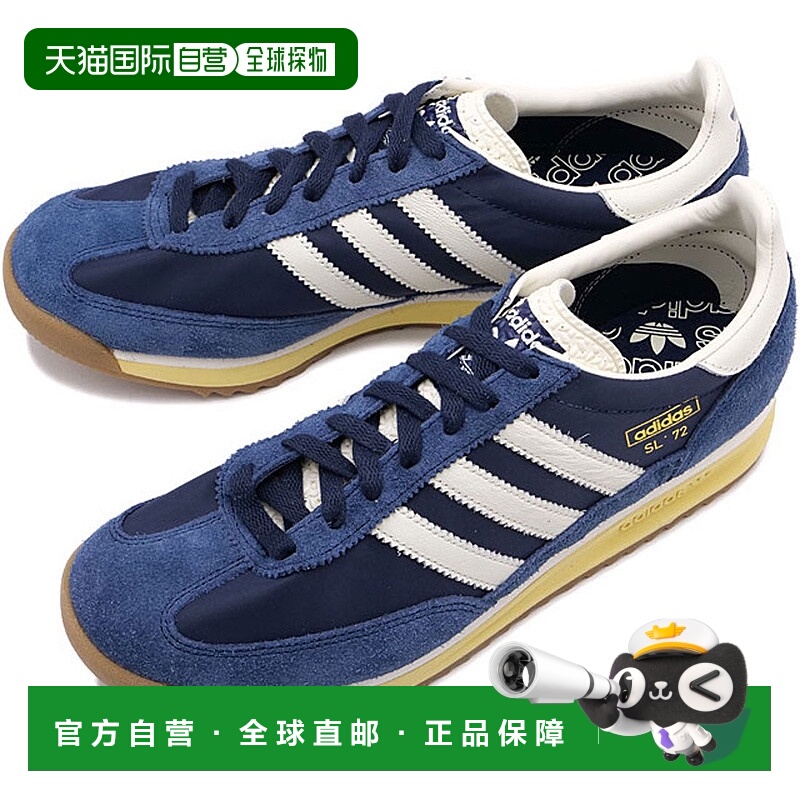 日本直邮 SL 72 RS 运动鞋 [OPK32/JQ3500 SS25] 学院海军蓝/云白