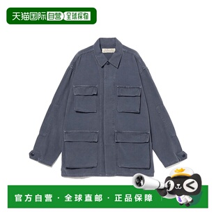 1h可退 日本直邮REMI RELIEF 男装 宽松版型棉质衬衫夹克 半隐藏