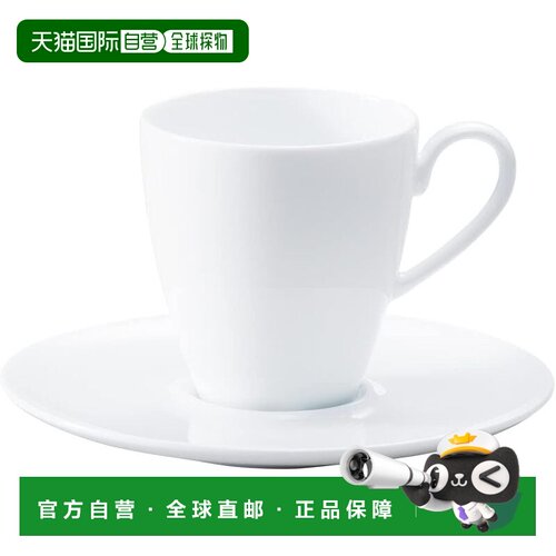 【日本直邮】Noritake咖啡杯190cc白瓷1657L/94988C
