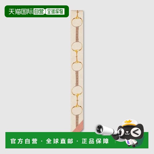日本直邮 印花丝绸蝴蝶结 发饰