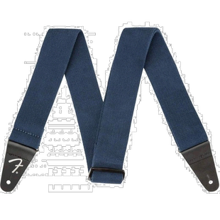 【日本直邮】fender芬德吉他背带舒适型电吉他电贝斯背带蓝色