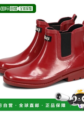 日本直邮Aigle Carville 2 女士洋红色侧边靴（ZZFNA61-00H）