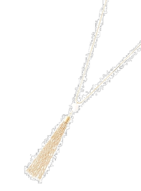 日潮跑腿COCOSHNIK 彩色宝石（稀有珍珠母）流苏项链 80玛瑙吊坠