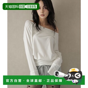 宽松版 女装 型 斜肩设计 半脱 1h可退 钮扣细节 日本直邮Ulysses