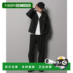 1h可退 日本直邮THOUSAND MILE男士多功能3件套 卡其无领夹克套装