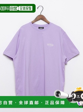 日本直邮NERDY 小拱形标志短袖T恤 [NE8621EU001075] 浅紫色