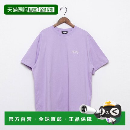 日本直邮NERDY 小拱形标志短袖T恤 [NE8621EU001075] 浅紫色