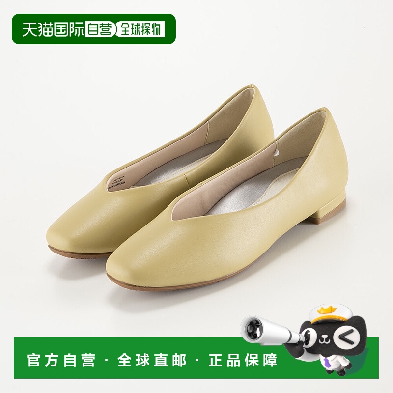 日本直邮ASICS AcureZ V-Cut 平板高跟鞋 AO-10227