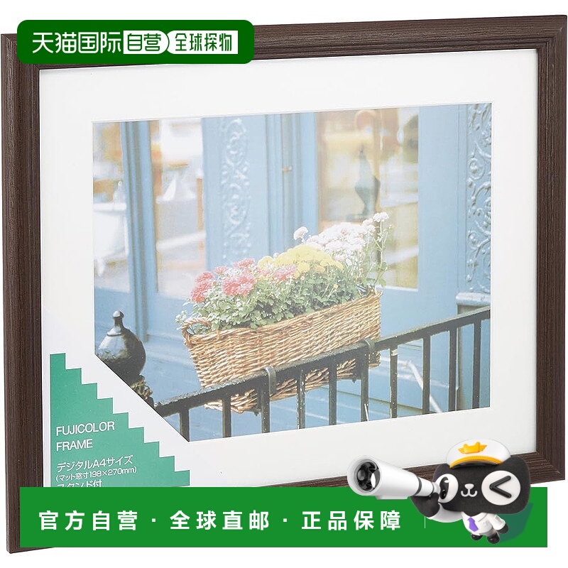 【日本直邮】富士胶片Fujicolor木制相框 356×432mm