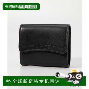 真皮商务钱包 日本直邮IL 女士迷你卡片夹 BISONTE FIFTY 零钱包