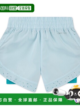 日本直邮Nike 儿童女孩 SUNNY2-FER 短裤（带内搭裤）[36M932-G25