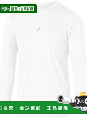日本直邮ASICS 2031F105 中帮长袖打底衫亮白色