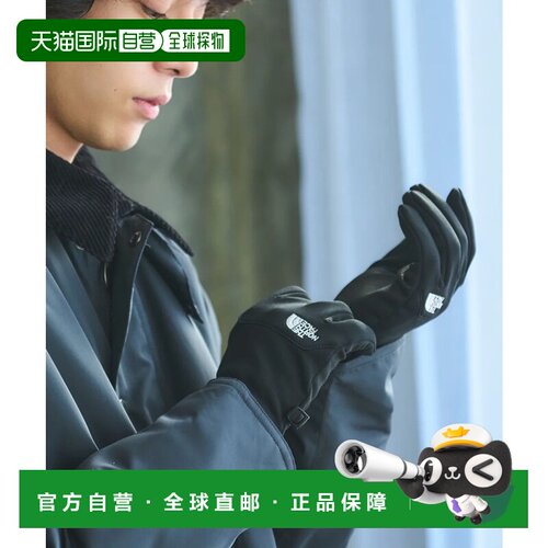 日本直邮The North Face 手套 黑色