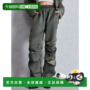 日本直邮GYDA女装 072550707101卫裤 侧褶皱设计 裤 jogger 1h可退