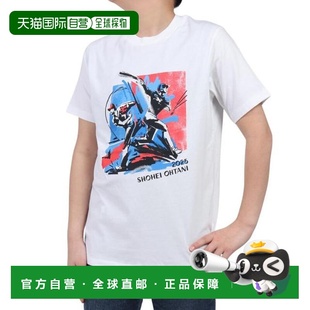 日本直邮New Balance 大谷翔平半袖T恤 Two Swords YT51728WT(Jr)