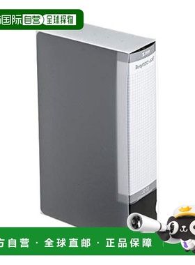 【日本直邮】山业 文件夹CD盒 光碟收纳盒蓝光/CD/DVD兼容 黑色