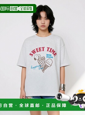 1h可退 日本直邮FREAK'S STORE x PEANUTS 女士 半袖T恤 SWEET TI