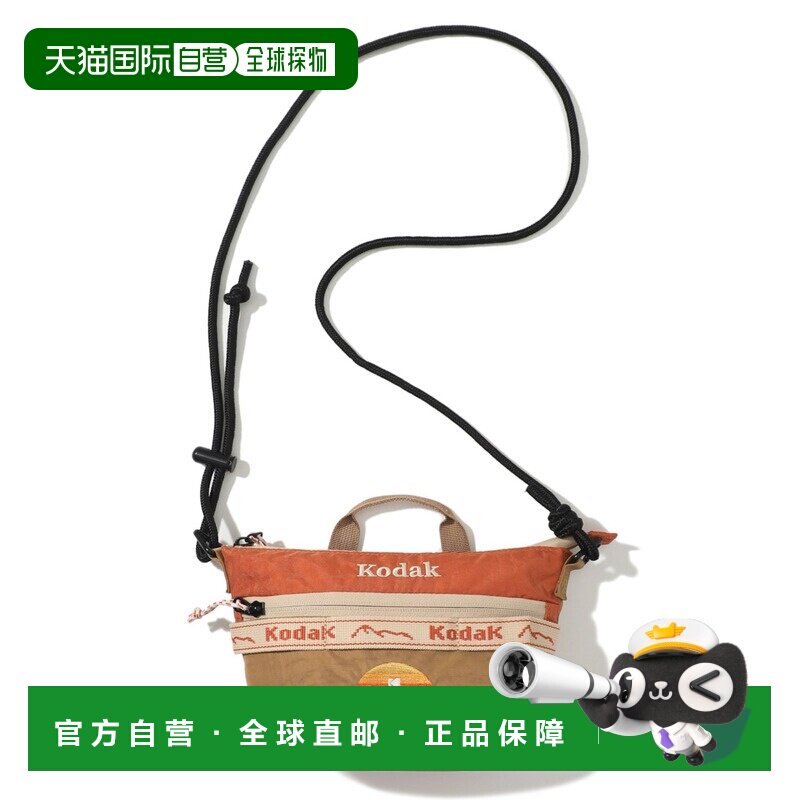 日本直邮KODAK 男女同款 迷你斜挎包 3L尼龙轻便款 KD K5343RBG78图片