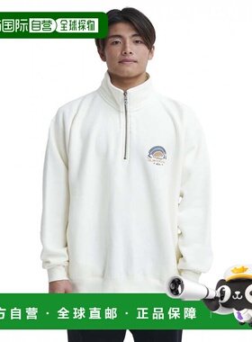 日本直邮Quiksilver BLOOMS 男士半拉链运动卫衣 [23FWQZP234064]