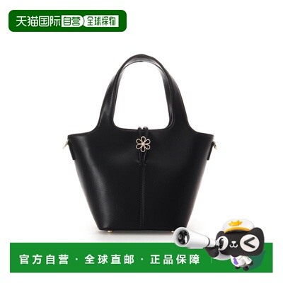 日本直邮Samantha Thavasa 女士 手提包 仿皮材质 原创花朵金属扣