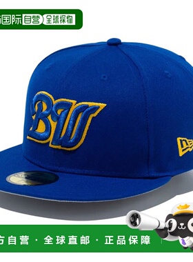 日本直邮New Era 59FIFTY NPB 经典 Orix BlueWave Light Royal 1