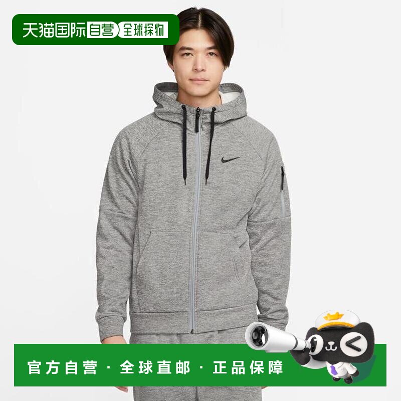 日本直邮耐克男式TF连帽外套DQ4831063抓绒卫衣运动服