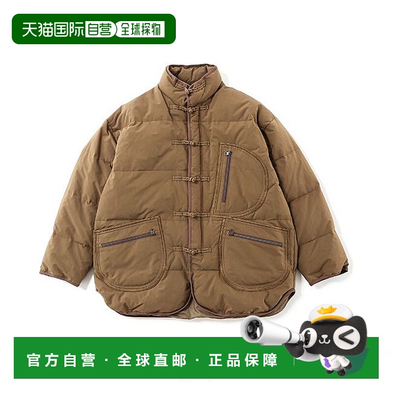 1h可退 日本直邮Porter Classic男装长款宽松羽绒风格外套 半拉链