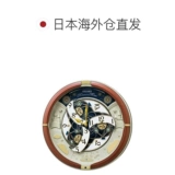 Прямая почтовая рассылка из Японии SEIKO Seiko RE601B кварцевые настенные часы декоративные коричневые часы импортная музыка время путешествия время