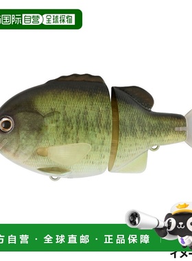 日本直邮Depths Tiny Bull Shooter Shadder Tail #08 真大嘴鲈鱼