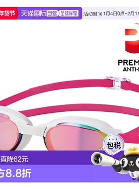 SWANS 游泳镜 带竞赛垫 MIT 镜面型游泳 SR81MPAF-SMRU