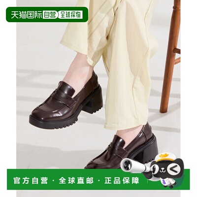 日本直邮ORiental TRaffic女装厚底方头乐福鞋单鞋女鞋 61106