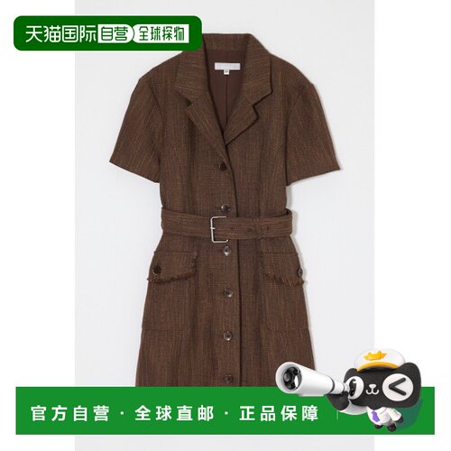 MOUSSY 女士 经典风 tweed 风格迷你连衣裙 010JA【付后1h可退】