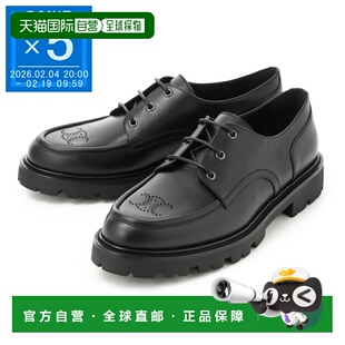 日本直邮CELINE MARGARET DERBY 鞋 35 黑色 男士 翼尖款式36439