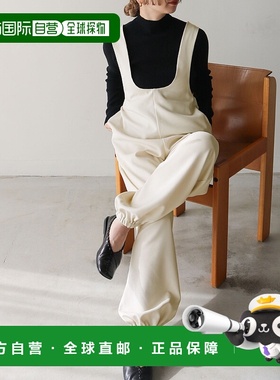 日本直邮select MOCA 女士深U领背带连体裤 30001603棕色背带裤