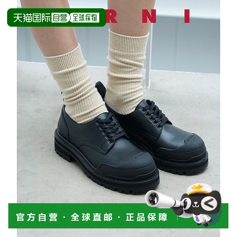 日本直邮MARNI玛尼 DADA DERBY 达达德比女鞋皮鞋牛皮光滑小牛皮L