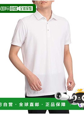 【日本直邮】Mizuno美津浓高尔夫短袖POLO衫男式2XL白色 52MA1012