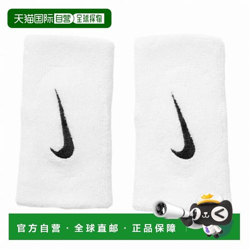 日本直邮Nike-耐克男子女子网球腕带Swoosh双宽2张2张免费bn2094