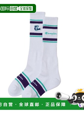 日本直邮CHAMPION 抗菌防臭高尔夫高筒袜 CW-XG701S 010 女士款