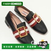 Janelle Trunk 乐福鞋 日本直邮BALLY 6228191 女士皮革搭扣乐福